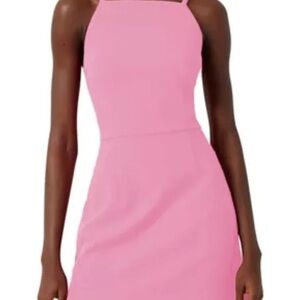 NWOT- French Connection Whisper Light Sheath Minidress size 6 in Morning Glory